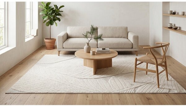 Tappeto crema 120x170 cm Lamina - ESTE