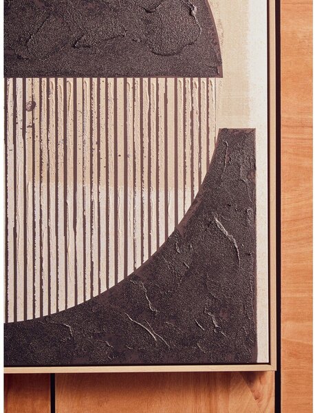 Dipinto con cornice inclusa/dipinto su tela 103x103 cm Astratto – Premier Housewares