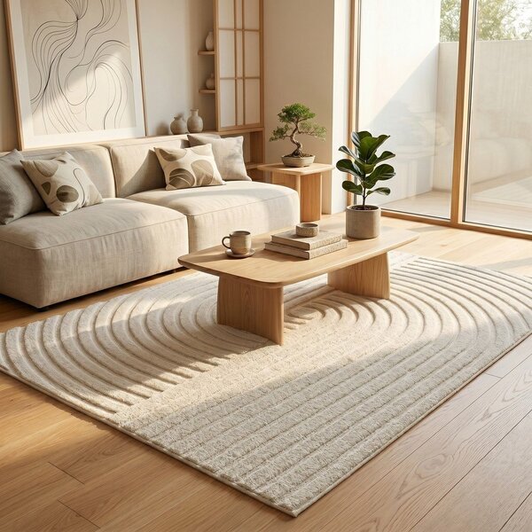 Tappeto crema 120x170 cm Serenity - ESTE
