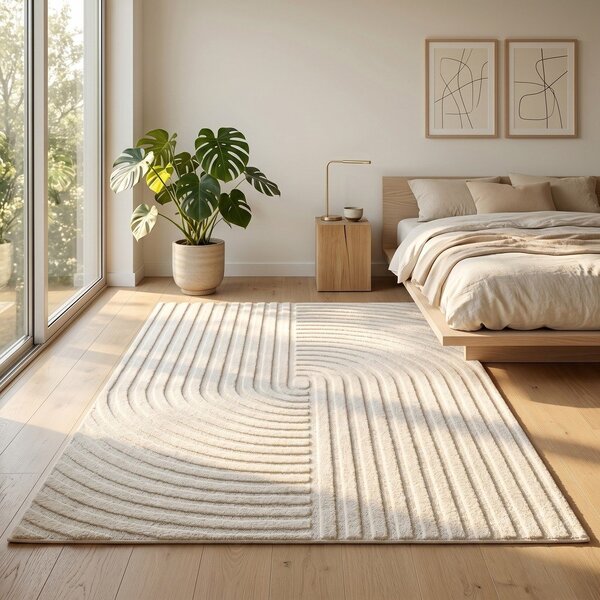 Tappeto crema 120x170 cm Serenity - ESTE