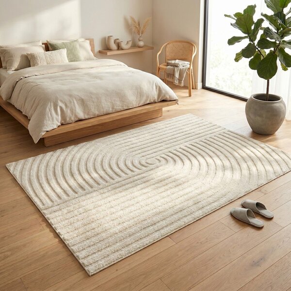 Tappeto crema 120x170 cm Serenity - ESTE