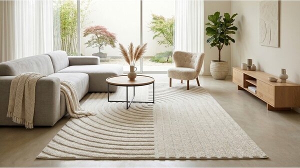 Tappeto crema 120x170 cm Serenity - ESTE