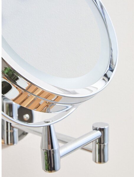 Specchio per make-up con illuminazione/con ingrandimento (con ingrandimento 2x) 18x29 cm Cassini – Premier Housewares