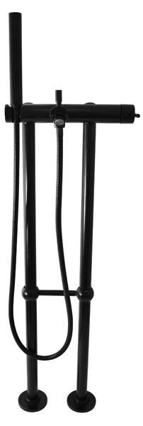 Slezák-RAV Miscelatore per vasca SEINA - nero opaco, Colore: nero opaco, Dimensioni: 150 mm