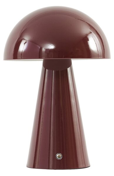Lampade da tavolo Lindby, Nevijo, dimmerabile, Rosso, Soggiorno, Metallo, Moderno