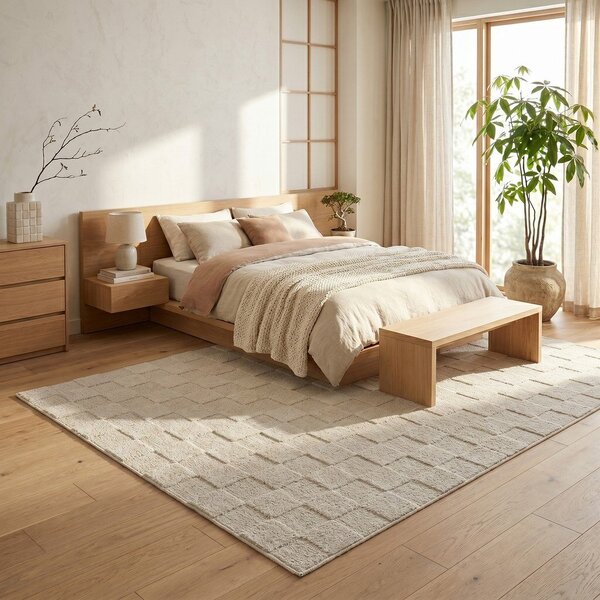 Tappeto beige 120x170 cm Mosaic - ESTE