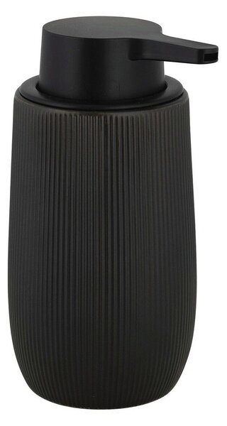Dispenser per sapone nero in plastica 400 ml Fablo – Wenko
