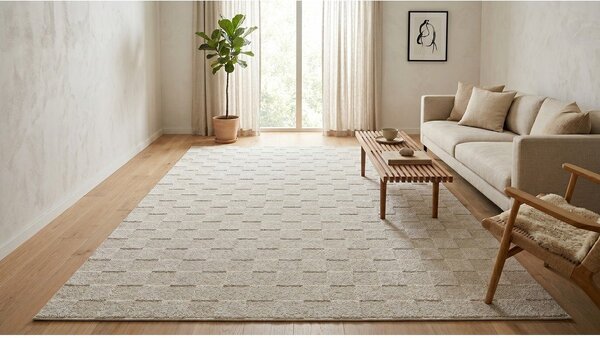 Tappeto beige 120x170 cm Mosaic - ESTE
