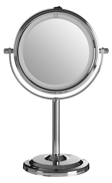 Specchio per make-up con illuminazione/con ingrandimento (con ingrandimento 2x) ø 15 cm Cassini – Premier Housewares