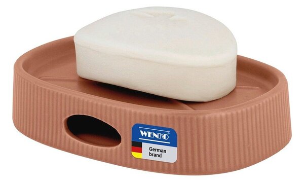 Portasaponetta marrone in ceramica Fablo – Wenko