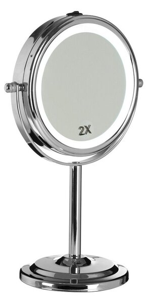 Specchio per make-up con illuminazione/con ingrandimento (con ingrandimento 2x) ø 15 cm Cassini – Premier Housewares