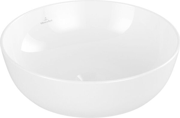 Villeroy & Boch Artis, lavabo à poser, rond, sans trop-plein, 430x430mm, 417943RW, 417943RW