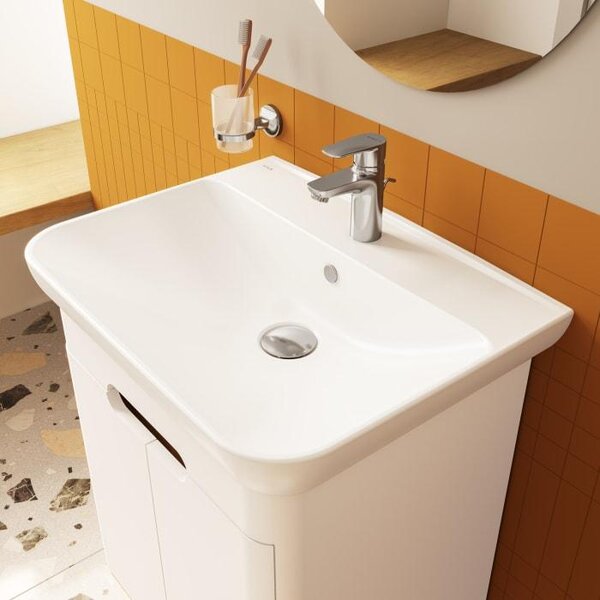 Lavabo da appoggio VitrA Sento, dimensioni 63 x 48,5 cm