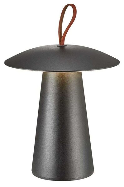 Lampade da esterno Nordlux, Ara To-Go, dimmerabile, Nero, Balcone, Alluminio