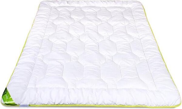 Coperta antiallergica 155x200 Bamboo duo 1400 g bianco AMZ