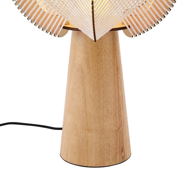 Lampada da tavolo Japandi beige 45 cm - Gertie