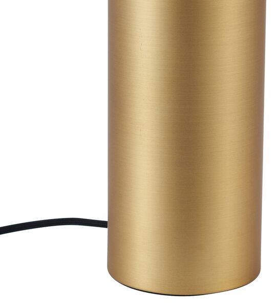 Lampada da tavolo moderna ottone 24 cm - Cylinder