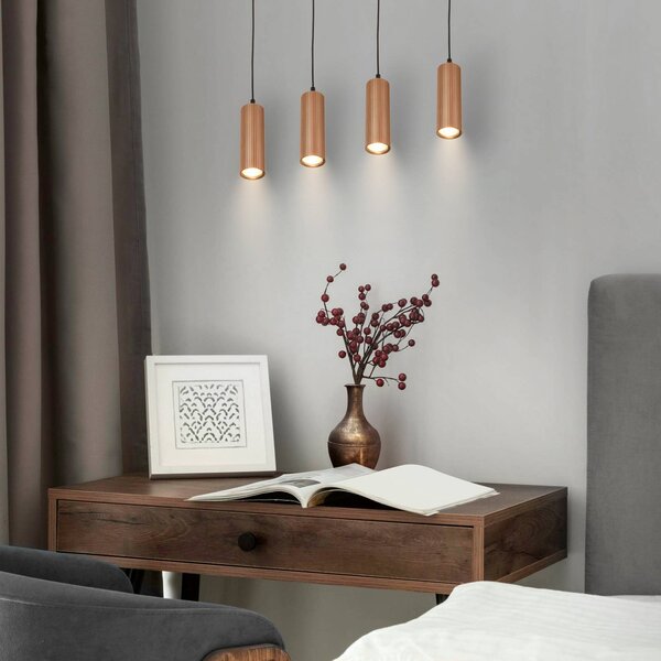 Briloner Lampada a sospensione Ida, dimmerabile, Marrone / Ruggine, Cucina, Metallo, Moderno, Lampada a sospensione