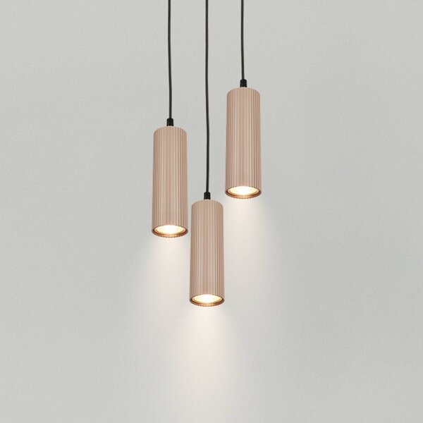 Briloner Lampada a sospensione Ida, dimmerabile, Crema / Ambra, Cucina, Metallo, Moderno, Lampada a sospensione