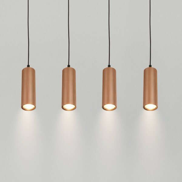 Briloner Lampada a sospensione Ida, dimmerabile, Marrone / Ruggine, Cucina, Metallo, Moderno, Lampada a sospensione