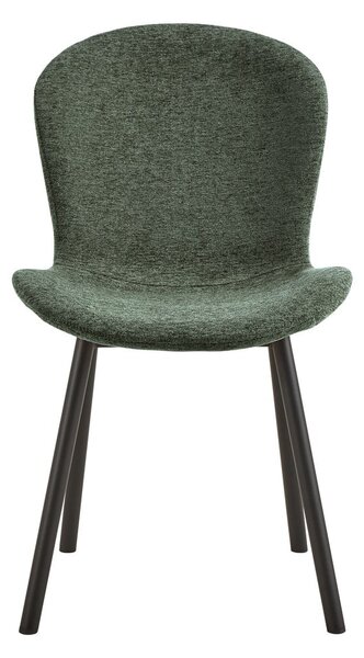 Sedia da pranzo verde scuro Esra – Actona