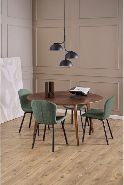 Sedia da pranzo verde scuro Esra – Actona