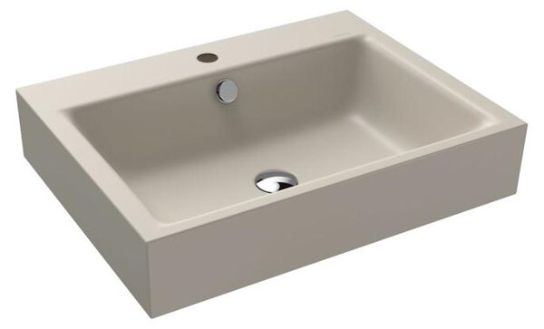 Kaldewei PURO, lavabo da parete, modello 3164, con 1 foro per rubinetto, 60 cm