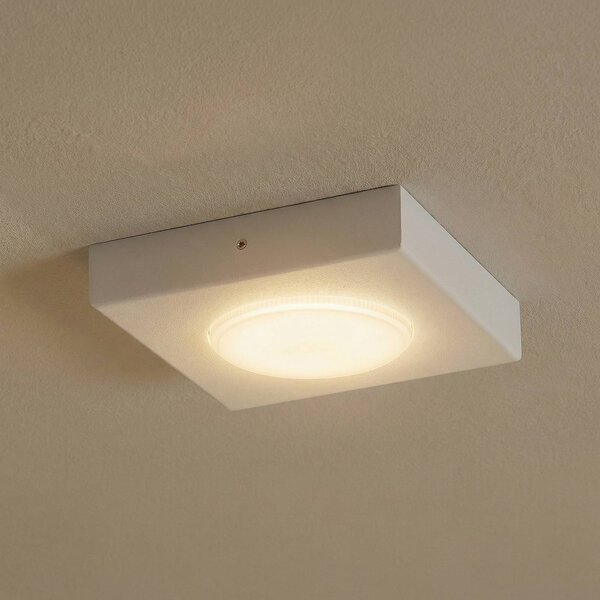 Plafoniera soffitto Hero SIGMA, dimmerabile, Bianco / Opale, Corridoio, Metallo, Moderno, Plafoniera