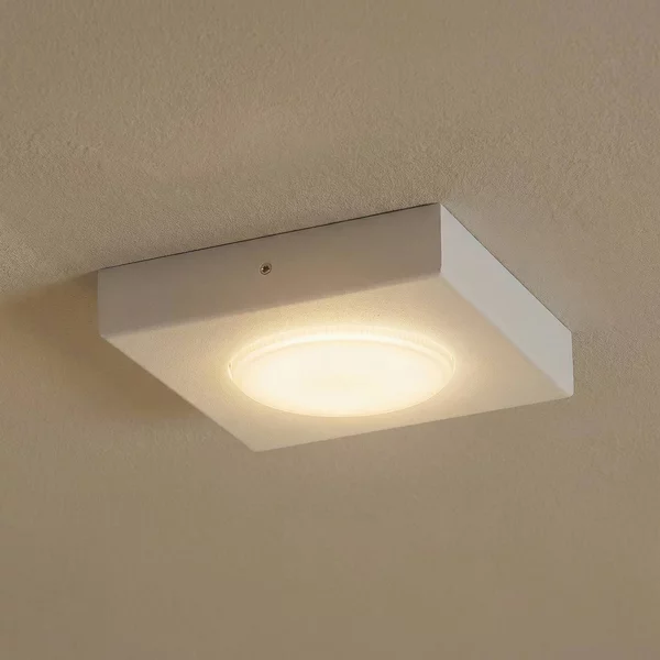 Plafoniera soffitto Hero SIGMA, dimmerabile, Bianco / Opale, Corridoio, Metallo, Moderno, Plafoniera