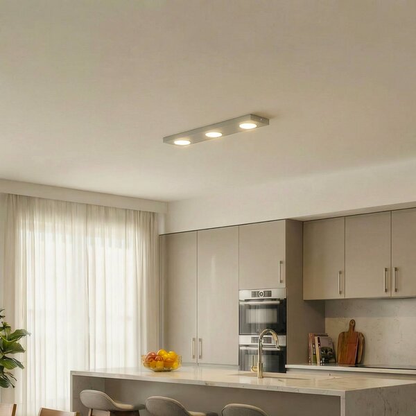 Plafoniera soffitto Hero SIGMA, dimmerabile, Crema / Ambra, Corridoio, Metallo, Moderno, Plafoniera