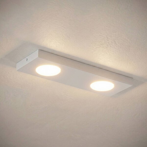 Plafoniera soffitto Hero SIGMA, dimmerabile, Bianco / Opale, Corridoio, Metallo, Moderno, Plafoniera