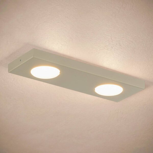 Plafoniera soffitto Hero SIGMA, dimmerabile, Crema / Ambra, Corridoio, Metallo, Moderno, Plafoniera
