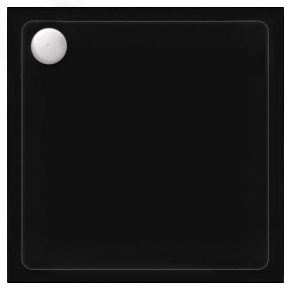 Piatto doccia acrilico Rea Savoy Black 80x80