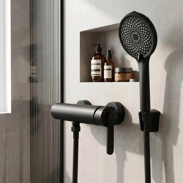 Rubinetto per vasca REA Ontario Side Black