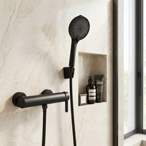 Rubinetto per vasca REA Ontario Side Black