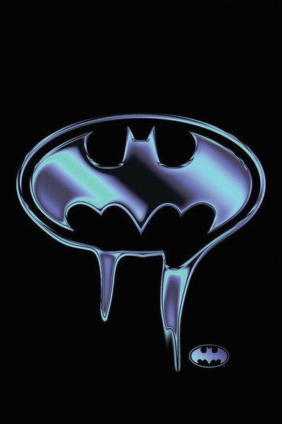 Stampa d'arte Batman - Liquid Symbol