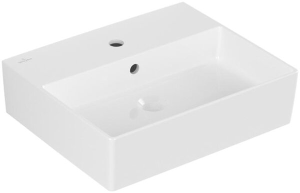 Villeroy & Boch Memento 2.0 lavabo mural, 1 trou pour robinet, avec trop-plein, non poncé, 500x420mm, 4A2250R1, 4A2250R1