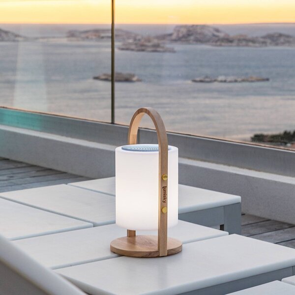 Lumisky Lampada da tavolo Woody Play, Legno chiaro, Legno, Moderno, Lampada da tavolo