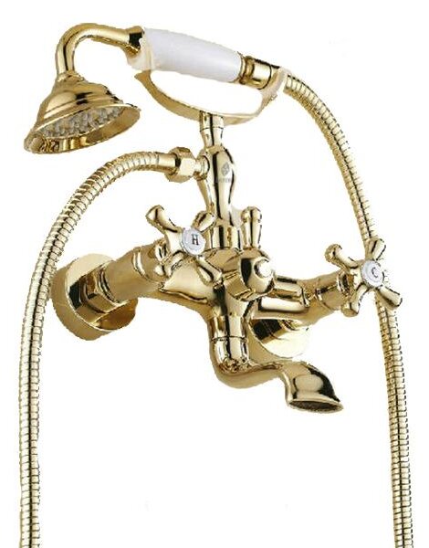 Miscelatore per vasca HELENE in ottone di LAUFERI