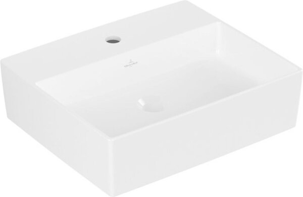 Villeroy & Boch Memento 2.0 lavabo à poser, 1 trou pour robinet, sans trop-plein, brut, 500x420mm, 4A0751R1, 4A0751R1