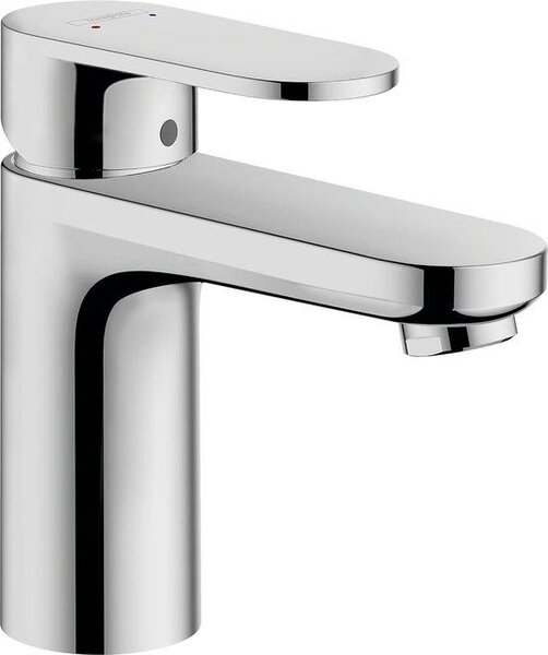 Rubinetto per vasca con sistema di risparmio idrico, altezza 100 mm, cromato, miscelatore per vasca