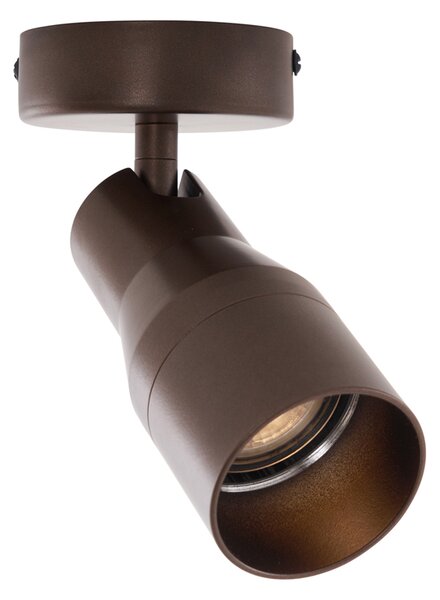 Faretto da soffitto moderno bronzo scuro GU10 Ø50mm - Stanley