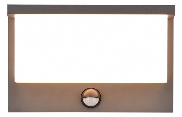 Applique da esterno con sensore di movimento (altezza 15 cm) Nestos - Trio