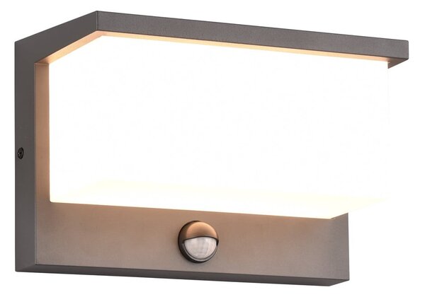 Applique da esterno con sensore di movimento (altezza 15 cm) Nestos - Trio