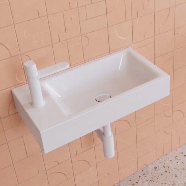 Lavabo a parete KALDEWEI PURO bianco alpino