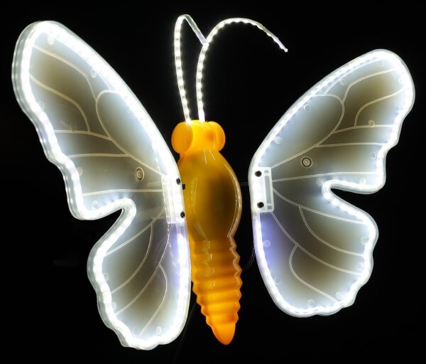 Aigostar - LED decorazione natalizia da esterno 234xLED IP44 bianco freddo farfalla