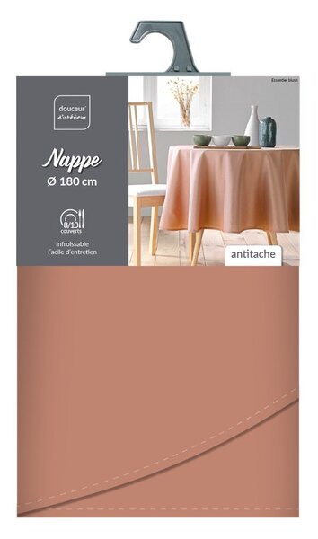 Tovaglia ø 180 cm Essentiel – douceur d'intérieur