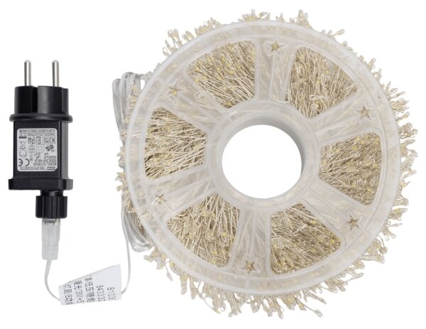 Aigostar - LED Catena luminosa natalizia da esterno 800xLED/8 funzioni 23m IP44 bianco caldo