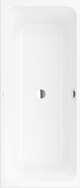 Villeroy & Boch Avento Baignoires rectangulaires, 1800x800x505mm, blanc alpin, UBA180AVN2V-01, UBA180AVN2V-01