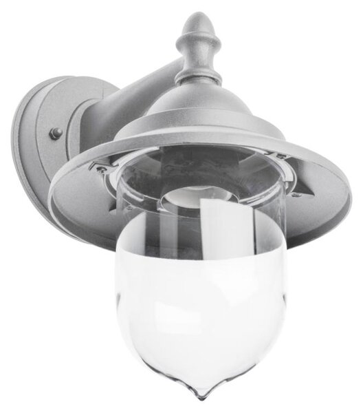 GTV Lampada da esterno OS-TOS0DA-80 TOSKANA, grigia, E27, max. 60 W, IP54